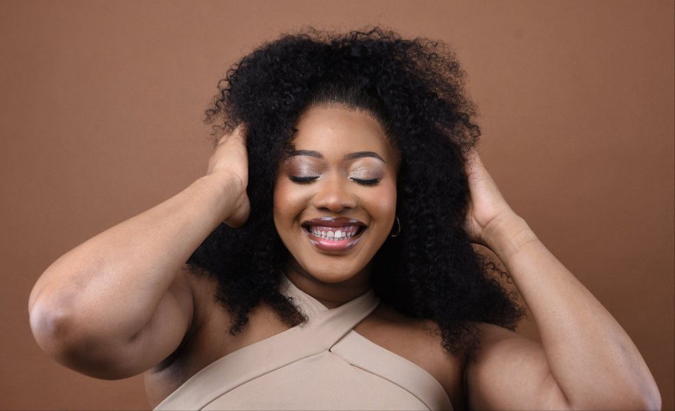 Carol Kinky Curl Frontal Wig