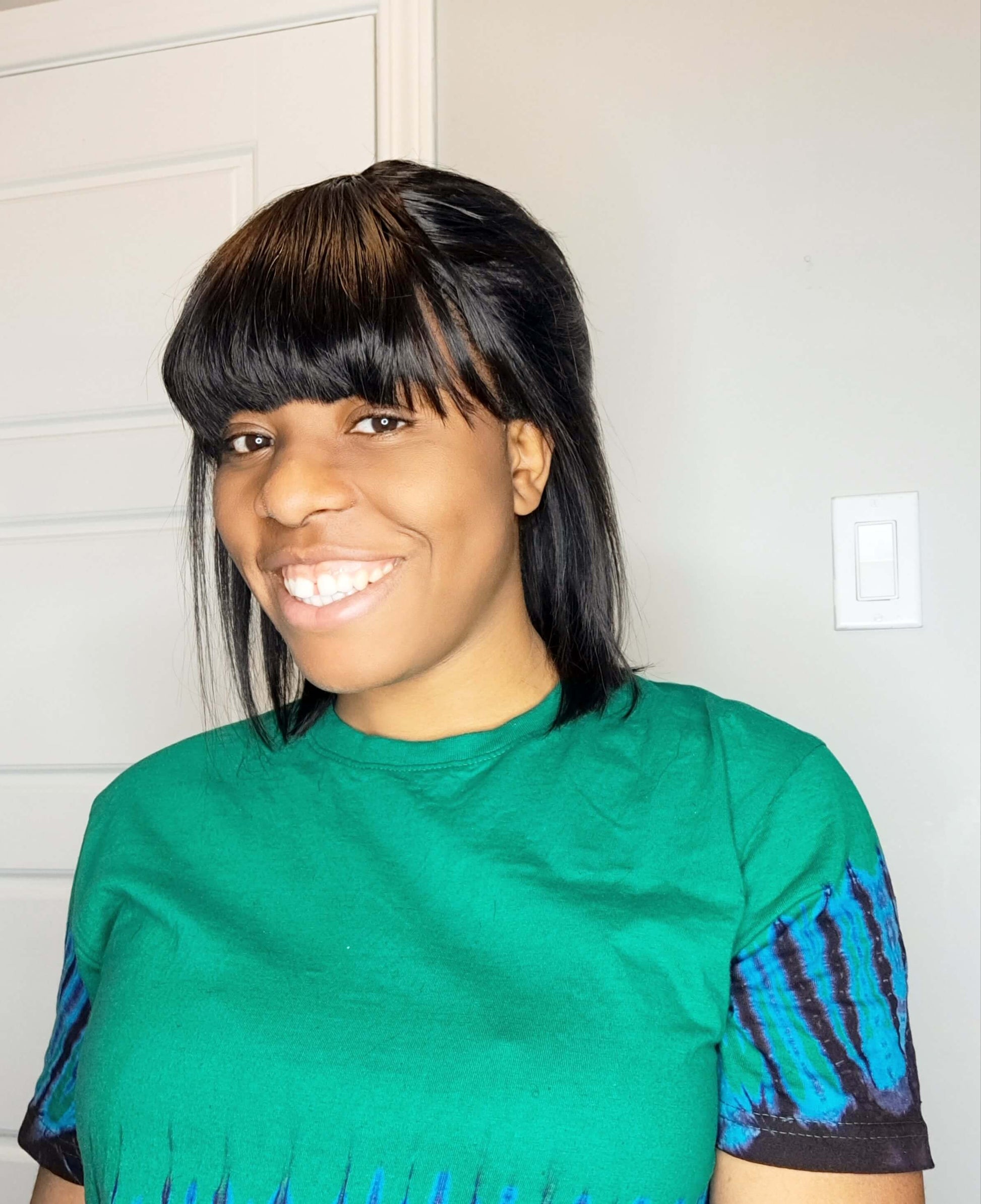 100% Human Hair Wig | Brittney fringe wig | EM Wigs