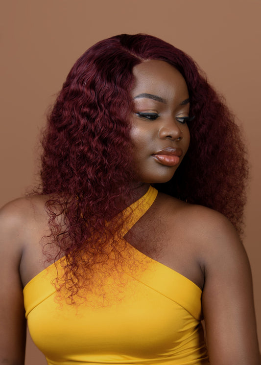 Jada curly Closure Wig