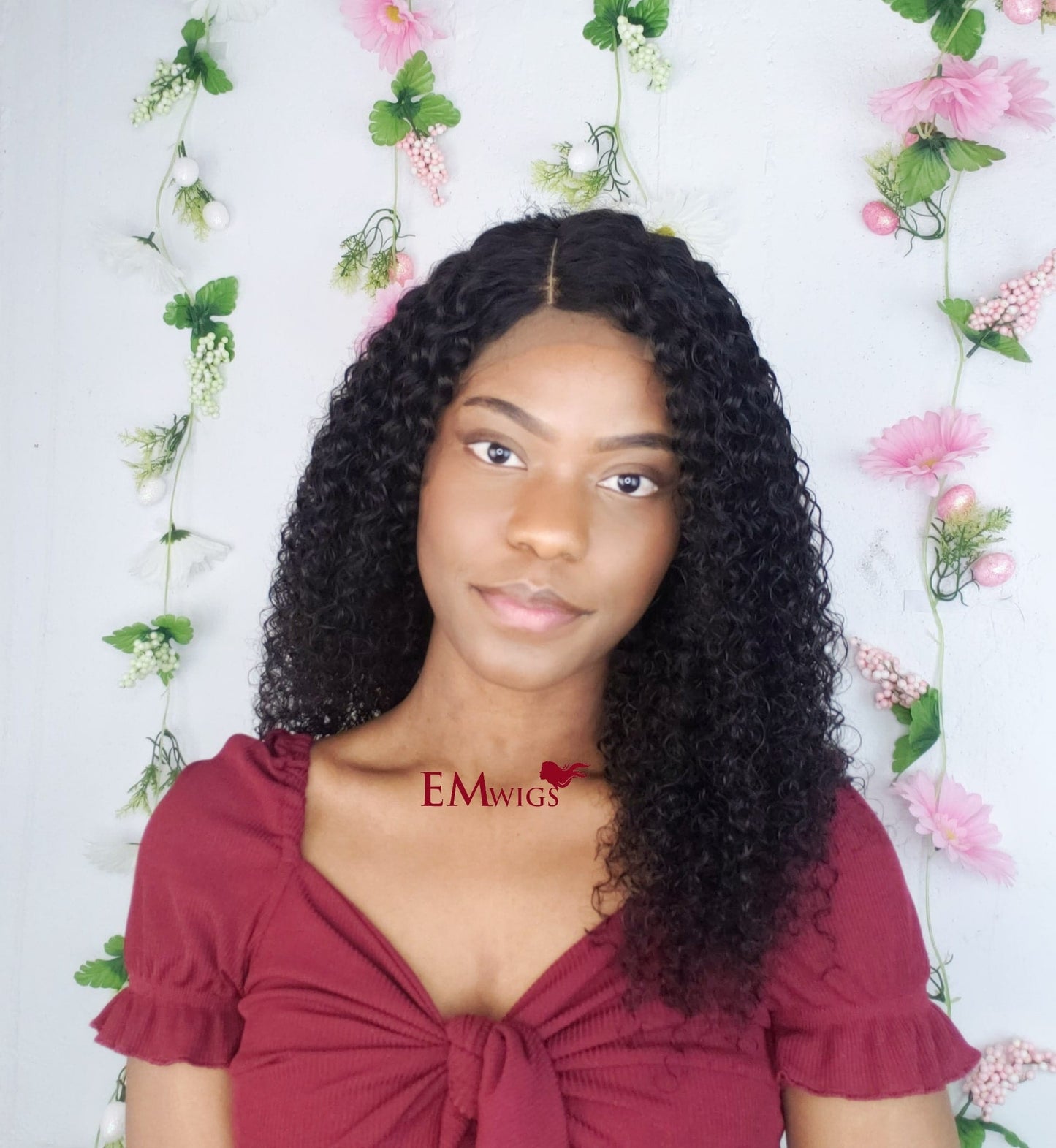 100% Human Hair Extensions | Kinky Curly Wig | EM Wigs