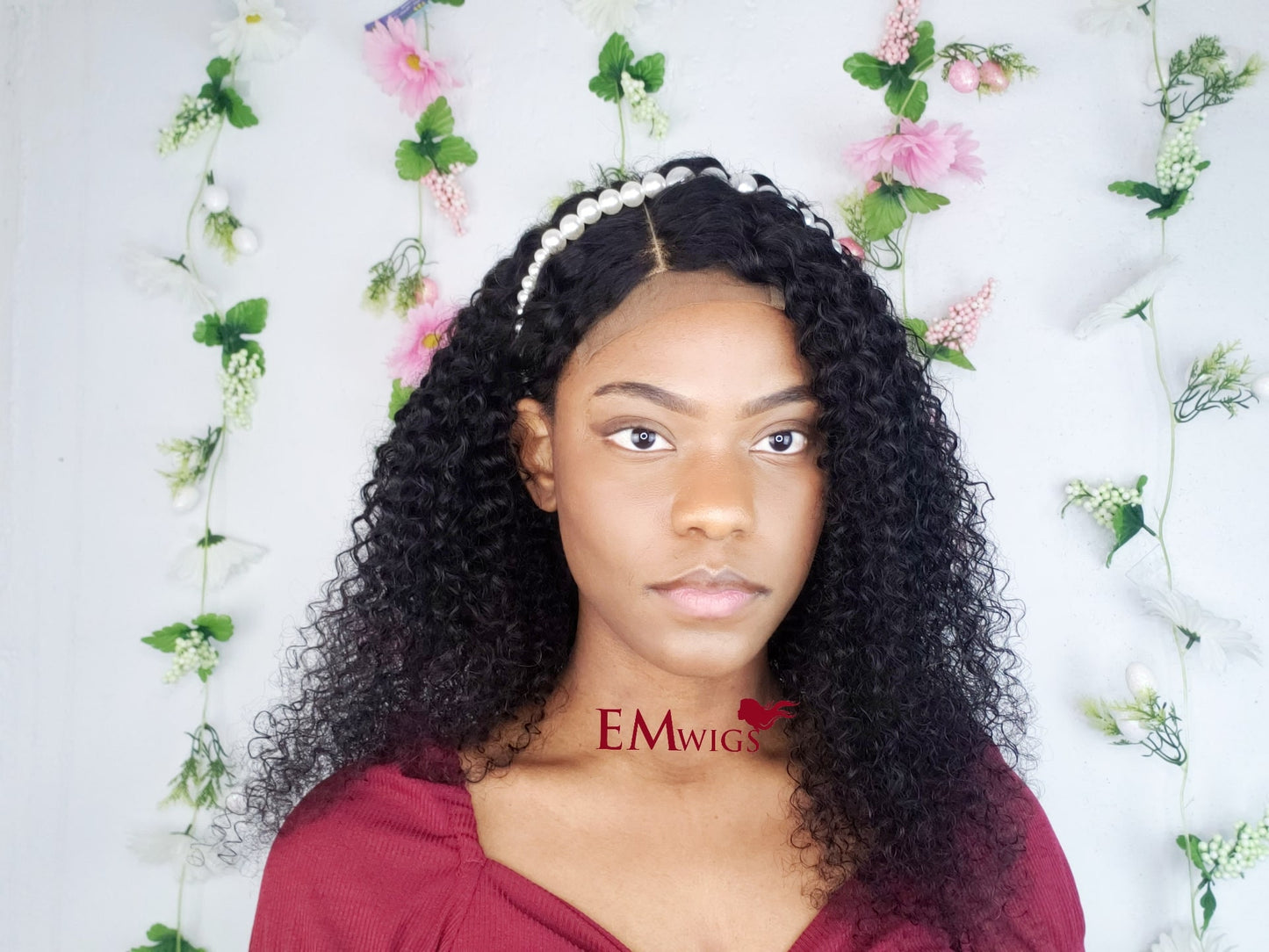 100% Human Hair Extensions | Kinky Curly Wig | EM Wigs