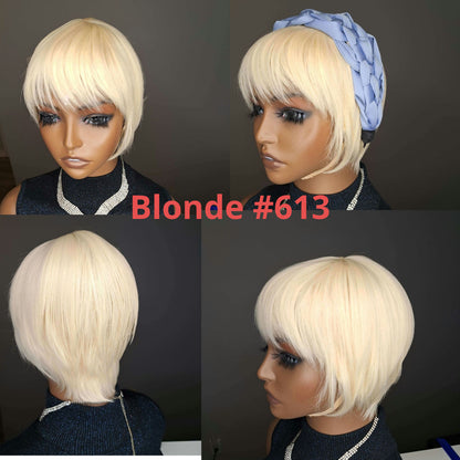 Synthetic Pixie Cut Wig | Shorts Hair Wigs | EM Wigs