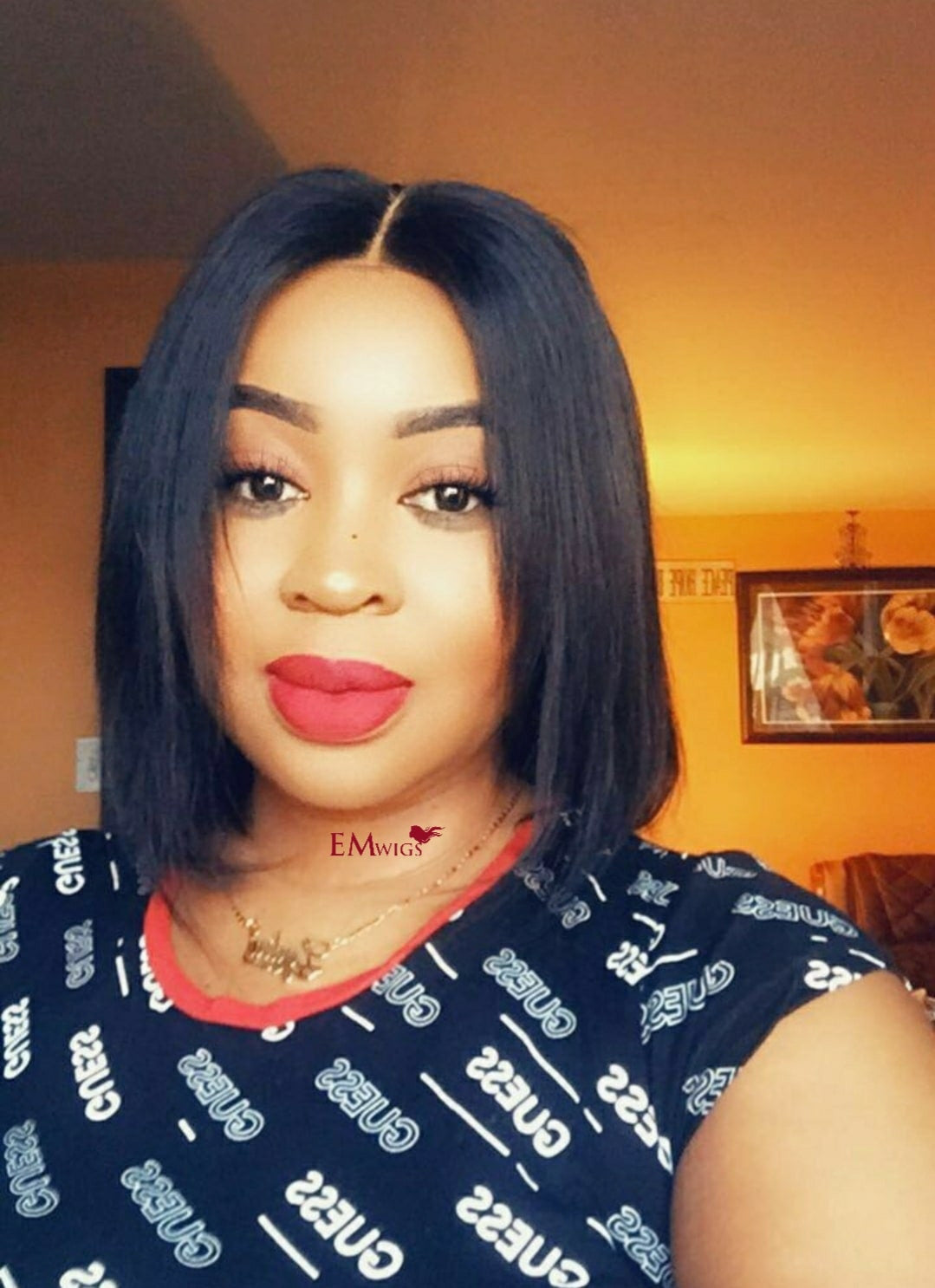 Bob Human Hair Wigs | Black Bob Wig | EM Wigs