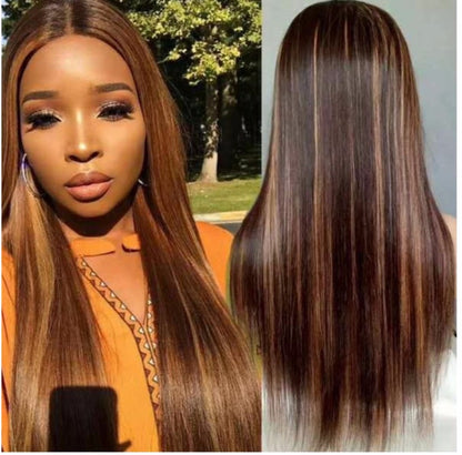 Piano Closure Hair Wig | Best Closure Wig | EM Wigs