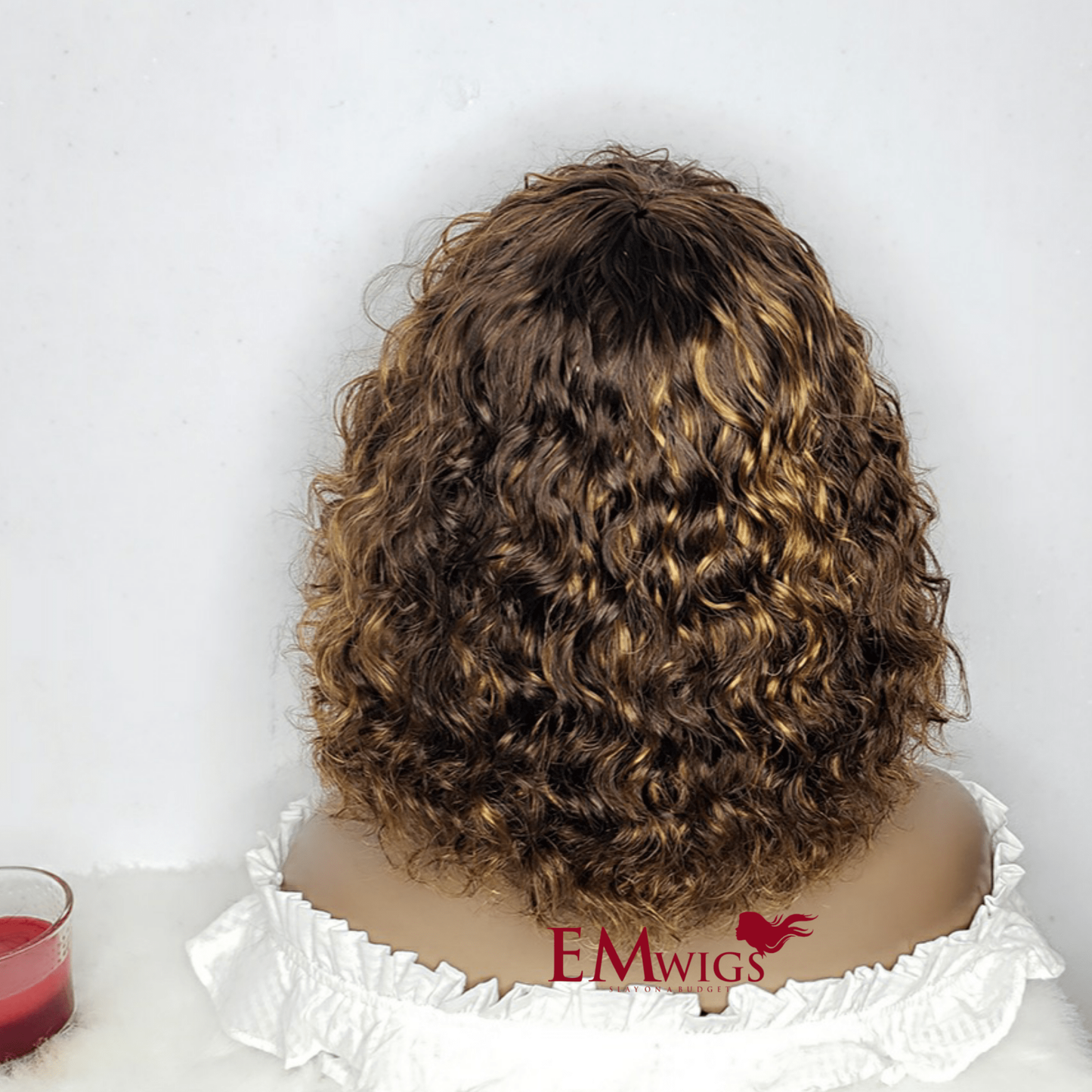 Curly Hair Extensions | Curly Fringe Wig | EM Wigs