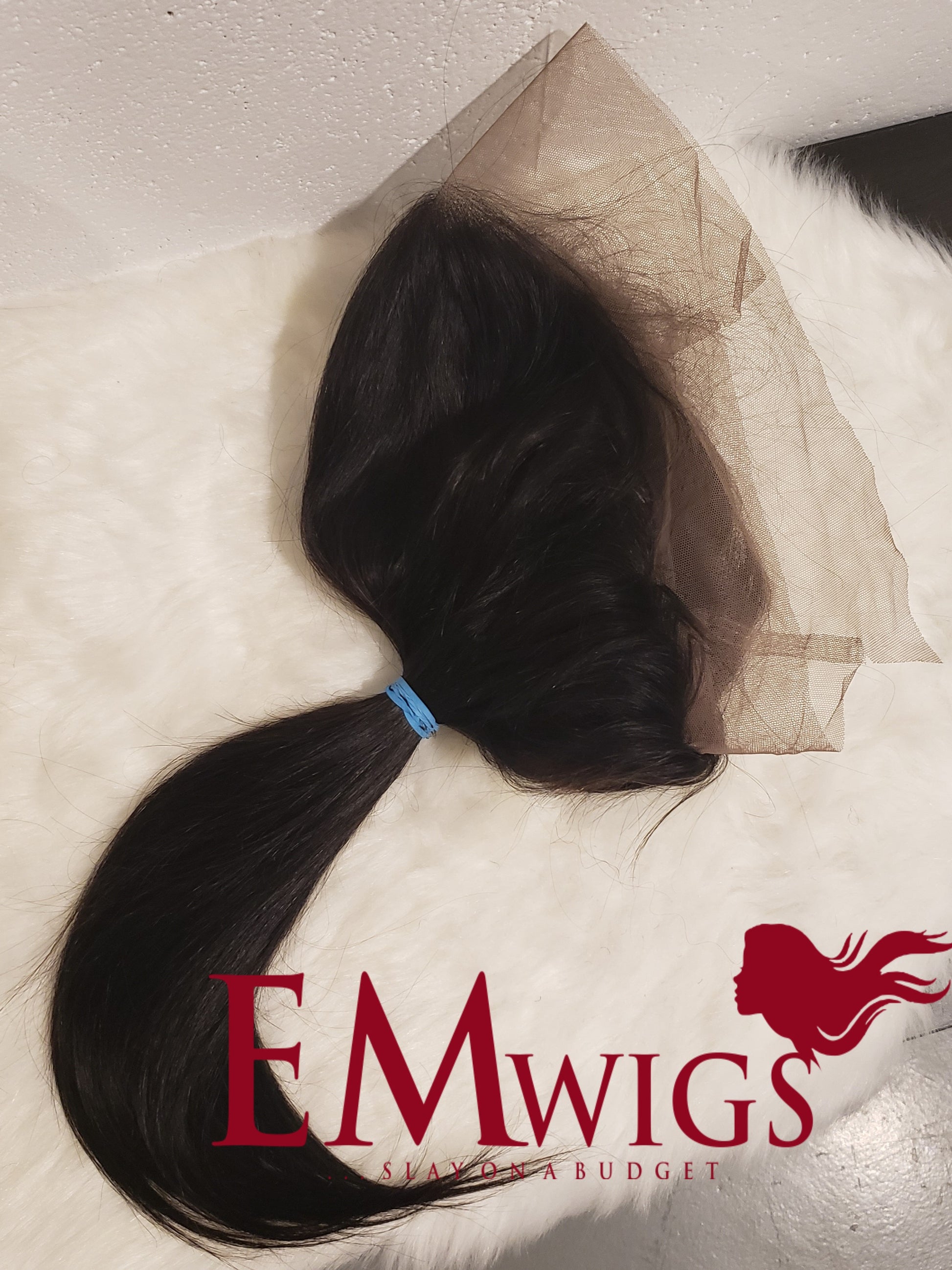 Kinky Straight Closure Wig | Closure Straight Extensions | EM Wigs