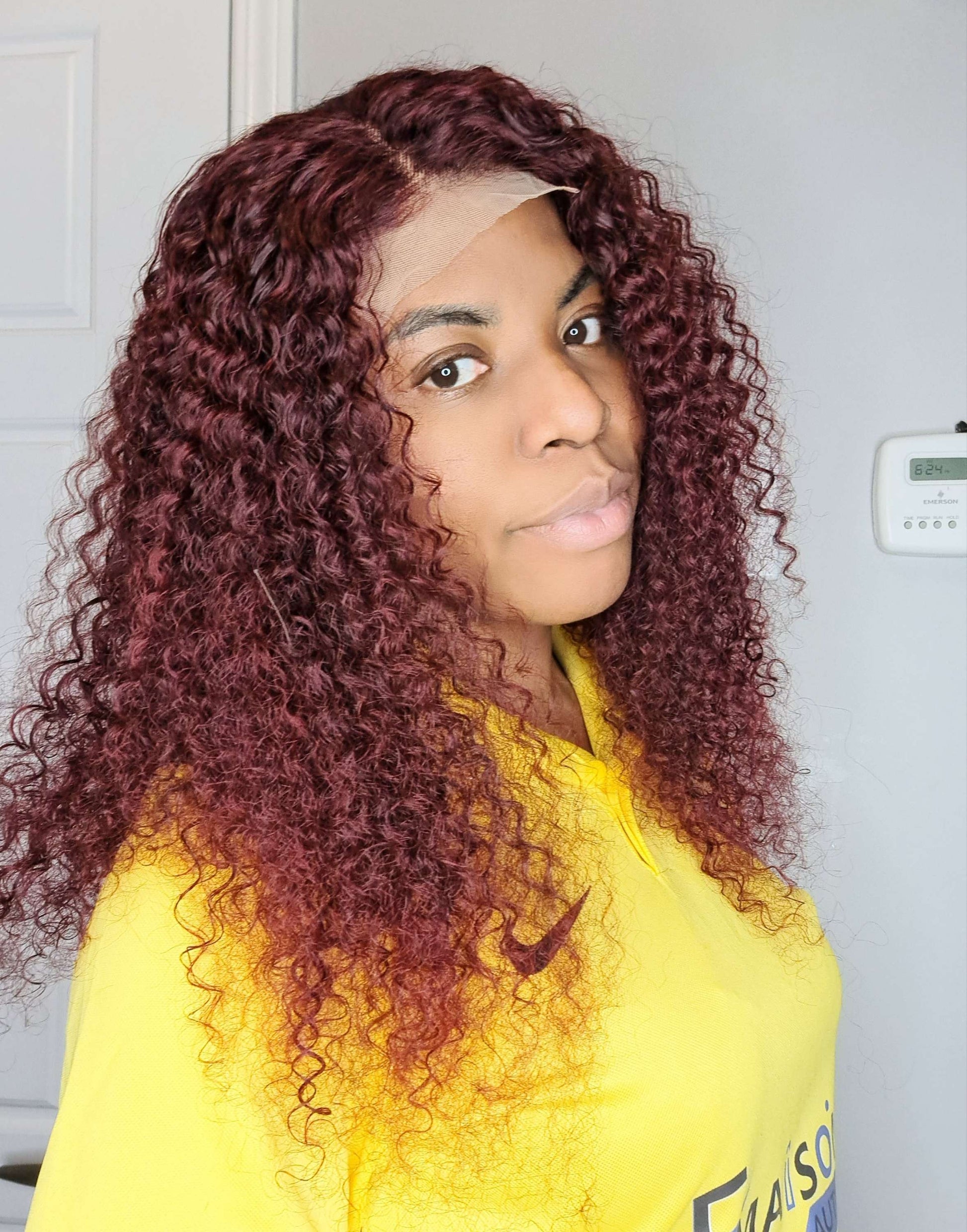 Human Hair Curly Wigs | Curly Closure Wig | EM Wigs