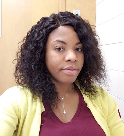 Deep Wave Lace Front Wig  | Deep Curly Wig | EM Wigs