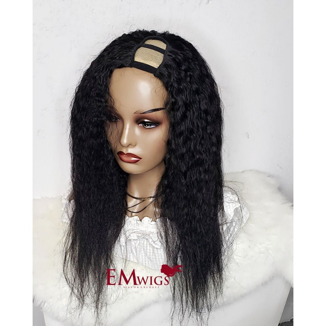 Kinky Straight Lace Wig | Kinky Straight Wigs | EM Wigs