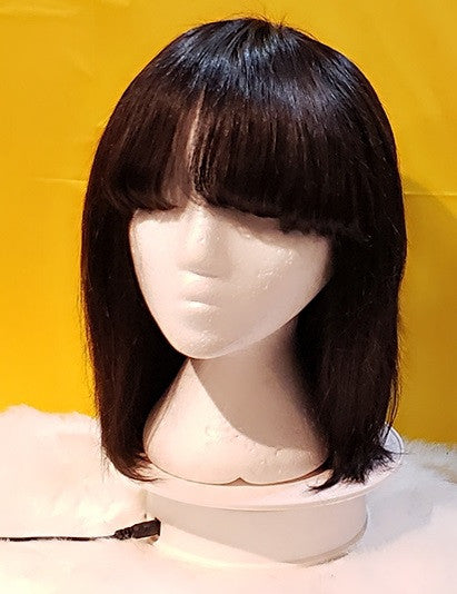 Luxury Human Hair Wigs | Fringe Hair Wig | EM Wigs