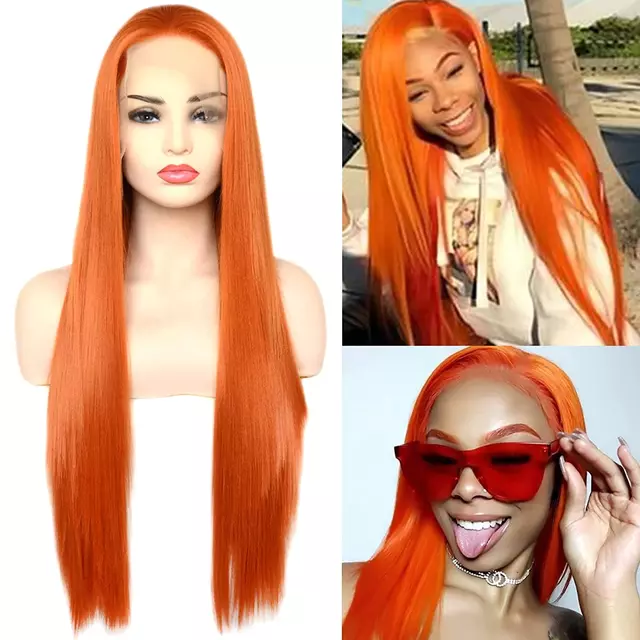 Ginger Lace Front Wig | Ginger Hair Extensions | EM Wigs