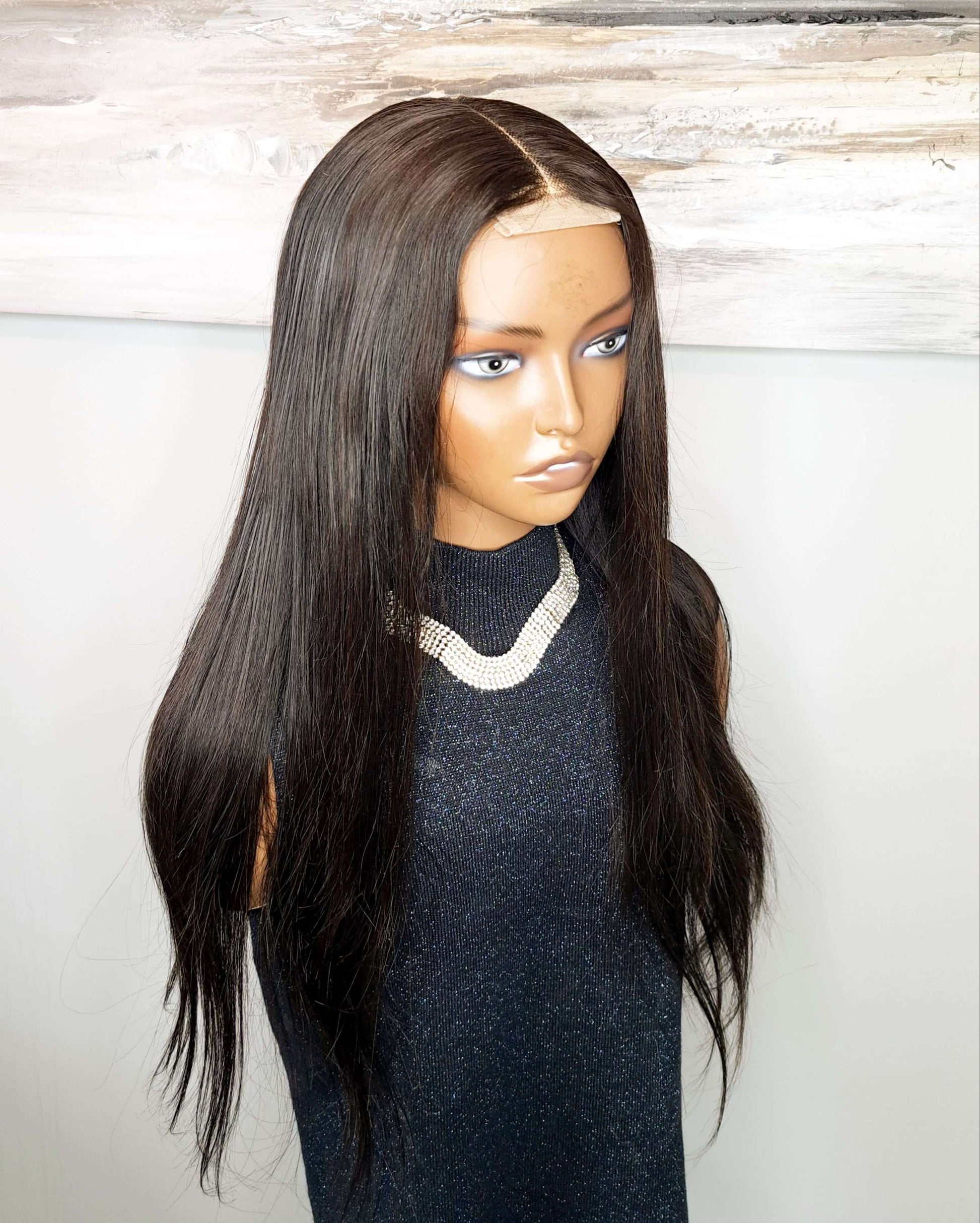 Natural Hair Extensions | Real Straight Wig | EM Wigs
