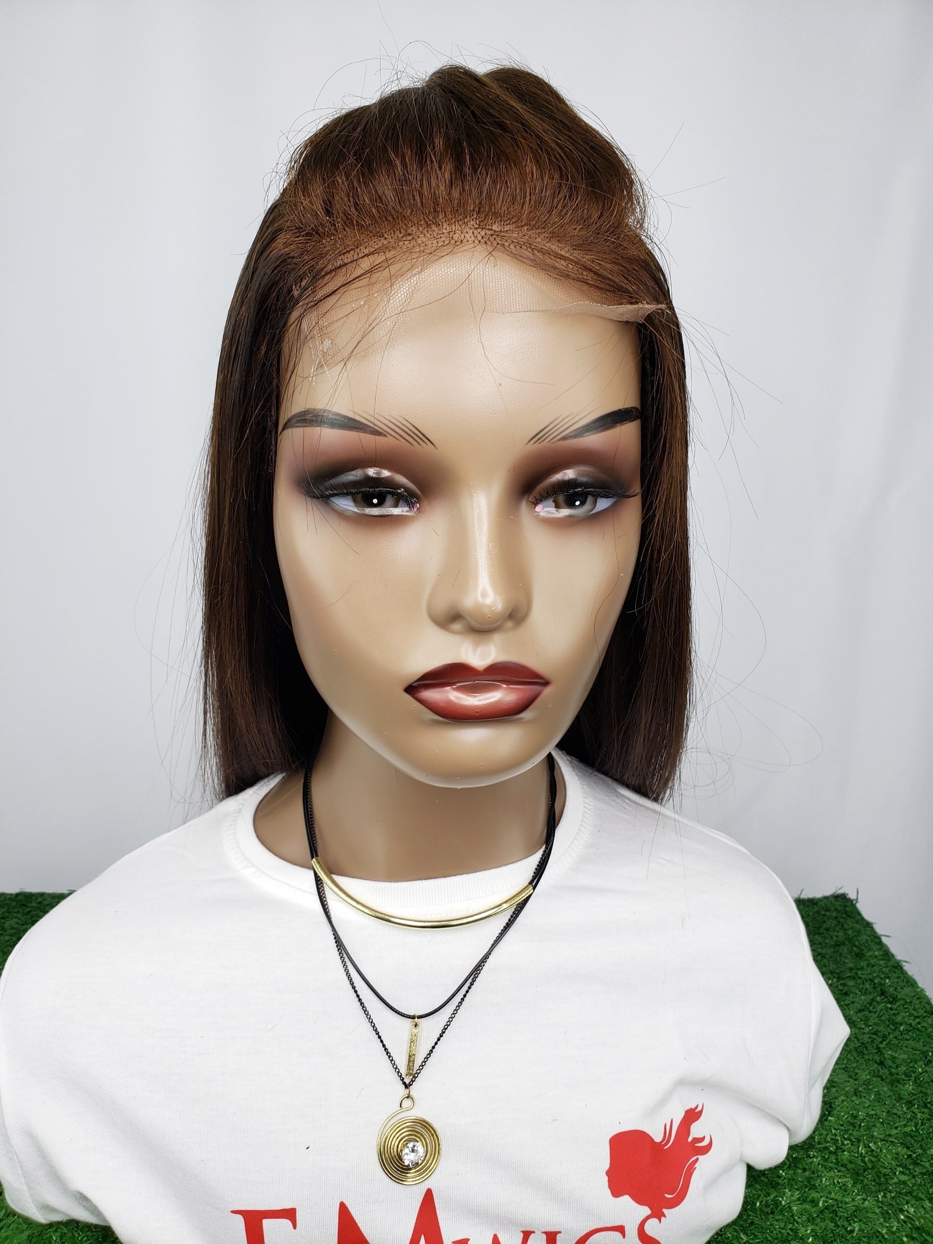 Straight Lace Closure Human Hair | Straight Closure Wig | EM Wigs