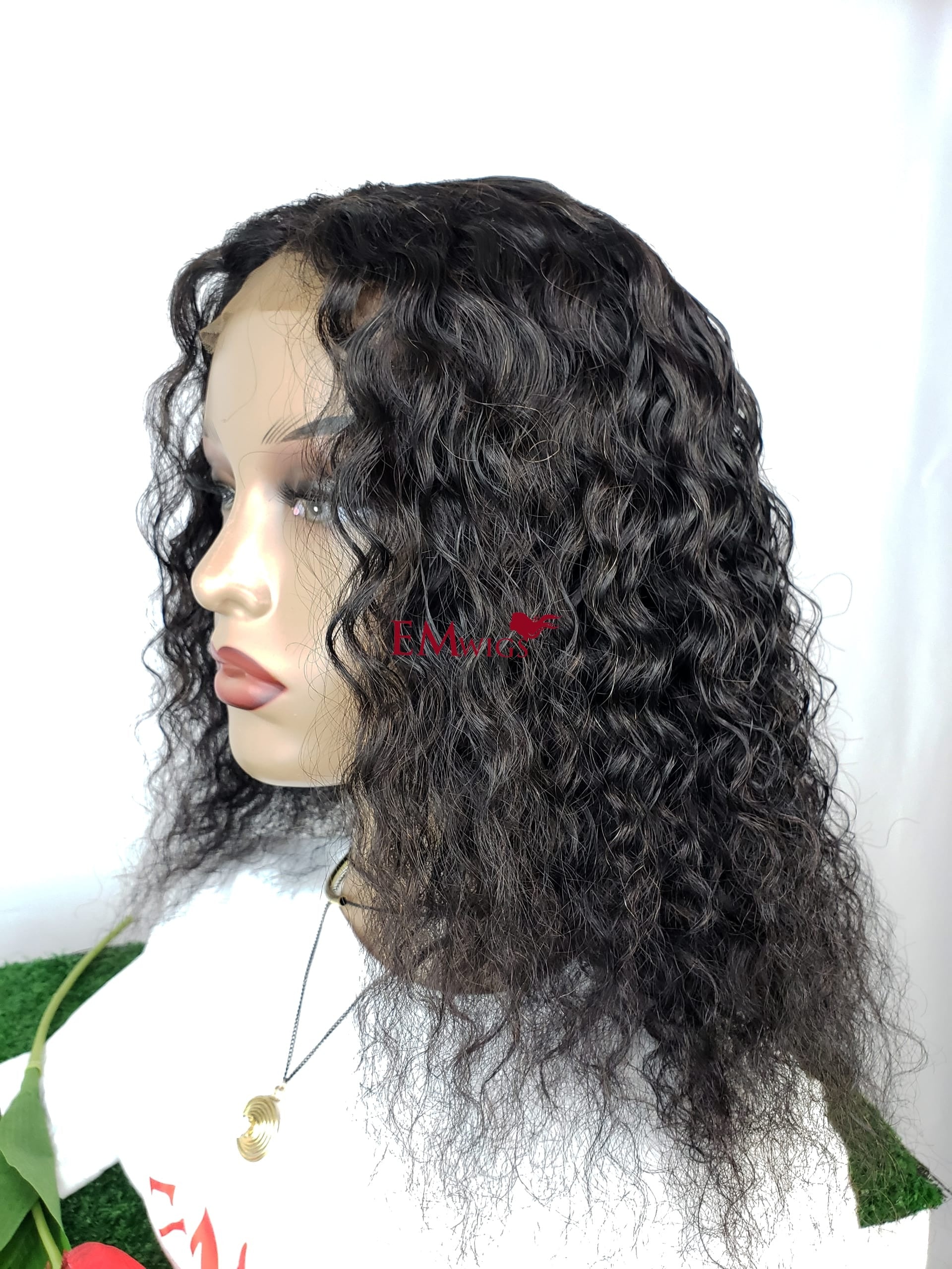 Deep Wave Lace Front Wig  | Deep Curly Wig | EM Wigs