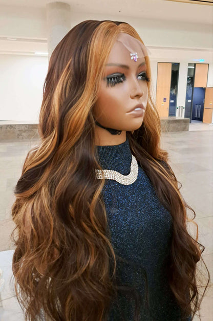 Synthetic Hair Extensions | Body Wave Wig | EM Wigs