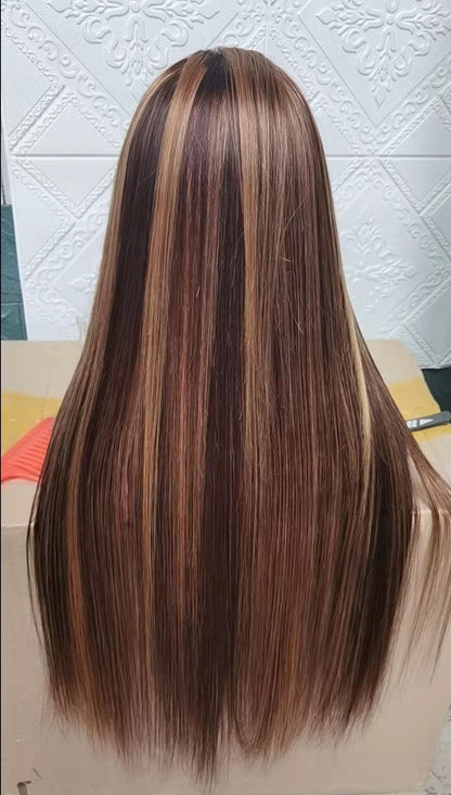 Piano Closure Hair Wig | Best Closure Wig | EM Wigs