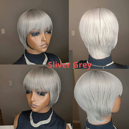 Synthetic Pixie Cut Wig | Shorts Hair Wigs | EM Wigs