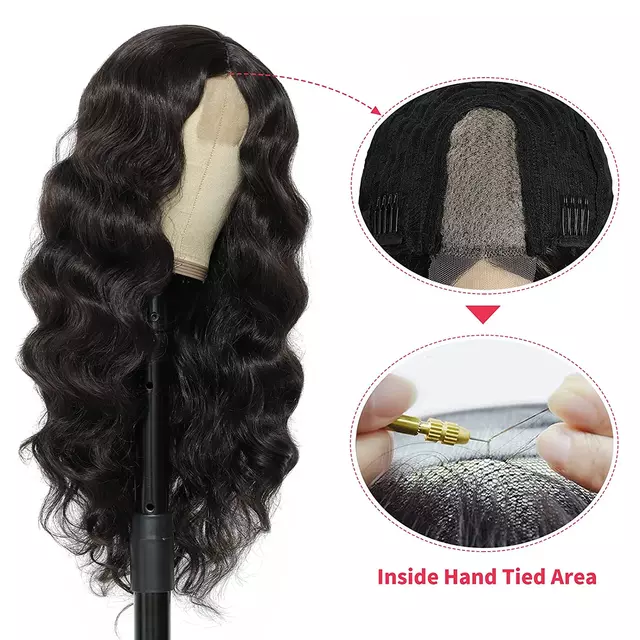 Synthetic Hair Extensions | Body Wave Wig | EM Wigs