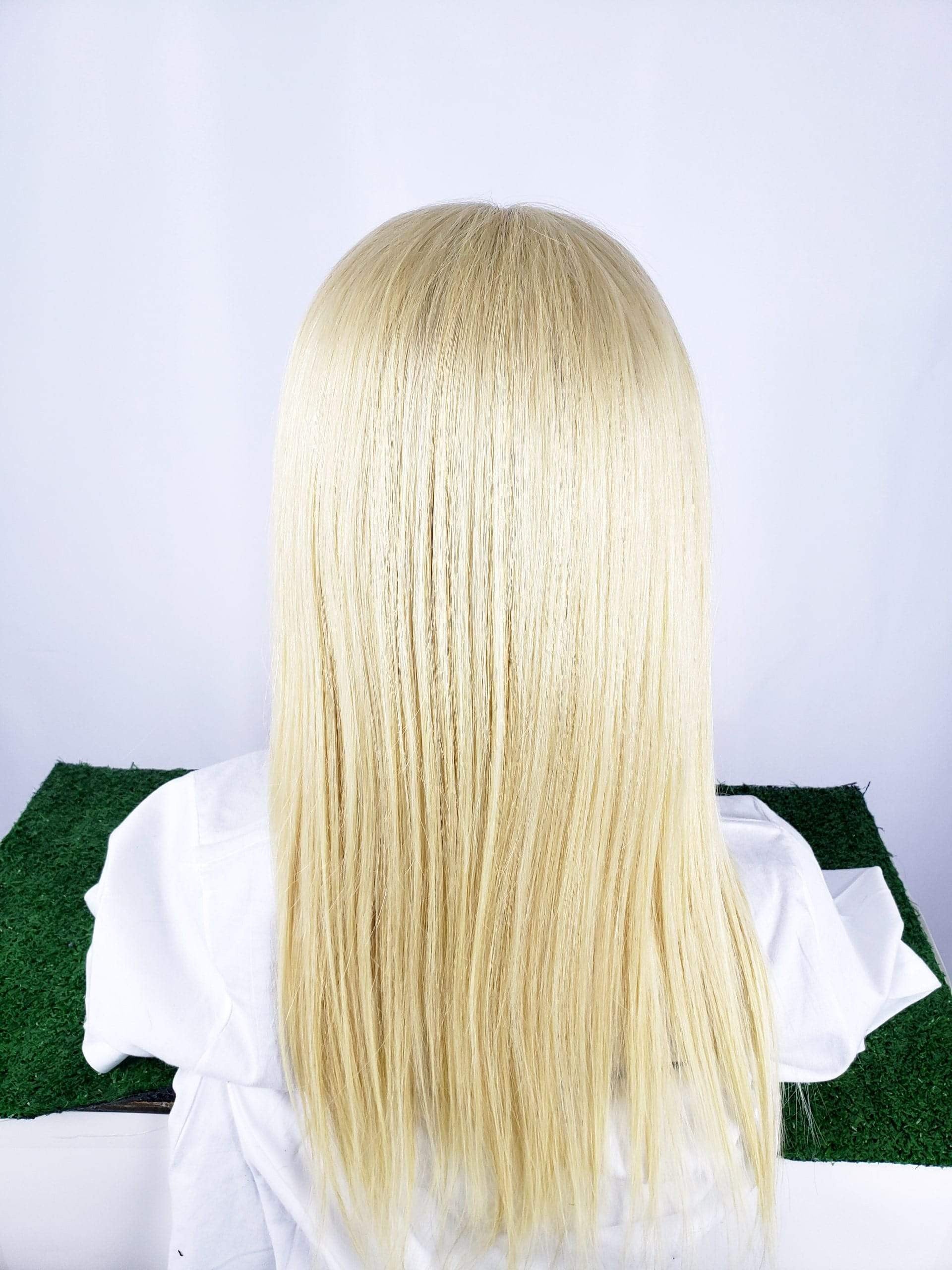 Long Blonde Human Hair Wig | Women's Hair Wigs | EM Wigs