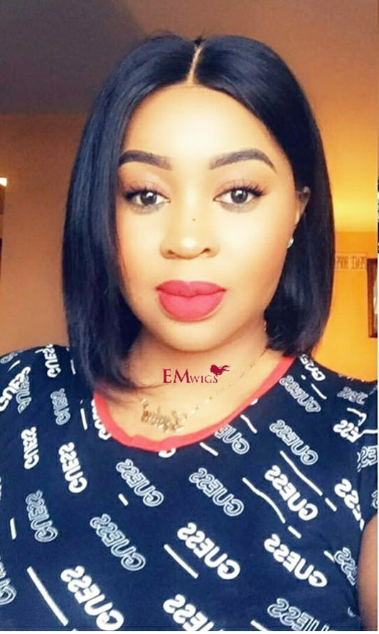 Human Hair Bob Wigs | Short Bob Hair Wigs | EM Wigs
