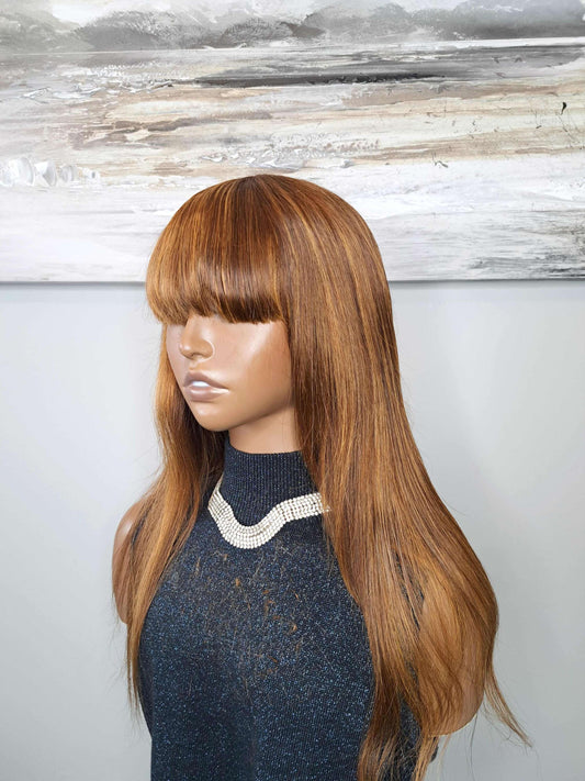 Human Hair Bangs Wigs | Canadian Human Hair Wigs | EM Wigs