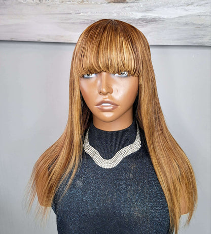 Human Hair Fringe Wig | Fab Fringe Wigs | EM Wigs