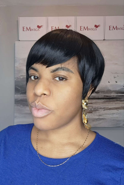 Synthetic Pixie Cut Wig | Shorts Hair Wigs | EM Wigs