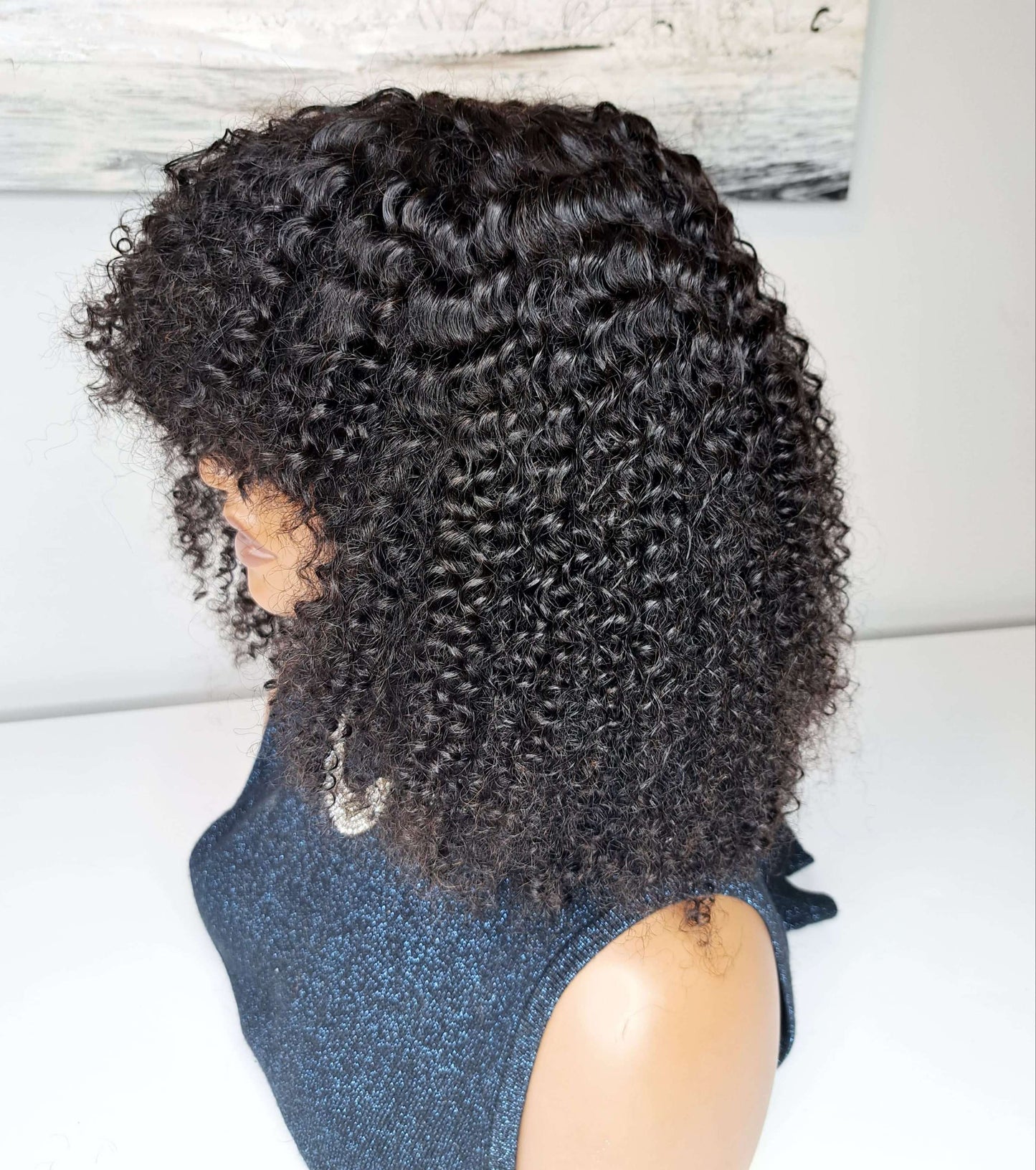 Curly Human Hair Wigs | Oprah Curl Weave Extensions | EM Wigs
