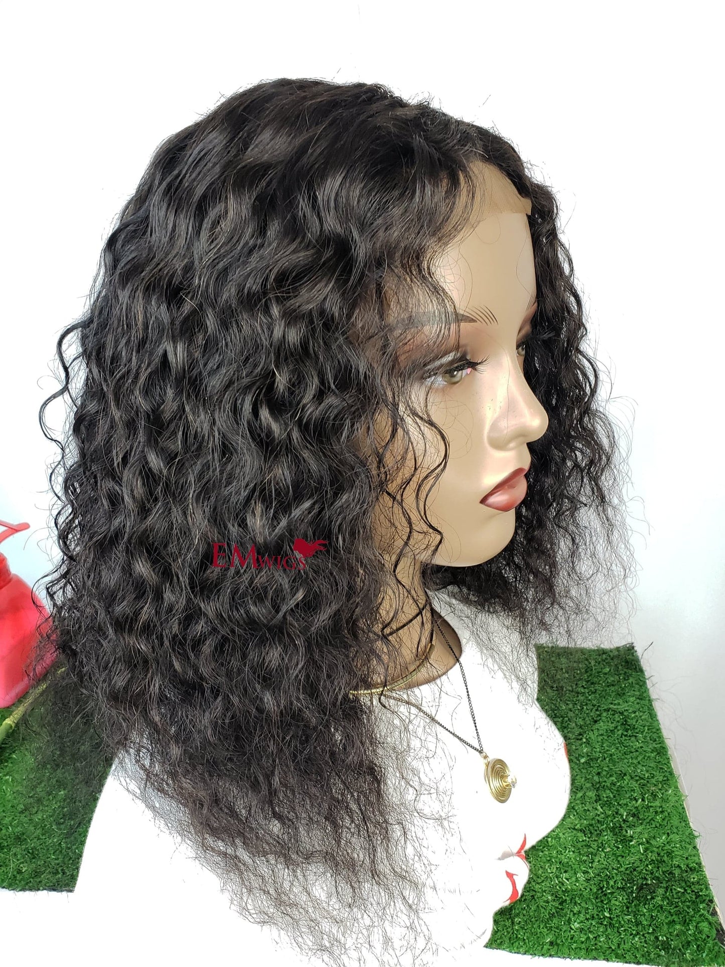 Deep Wave Lace Front Wig  | Deep Curly Wig | EM Wigs