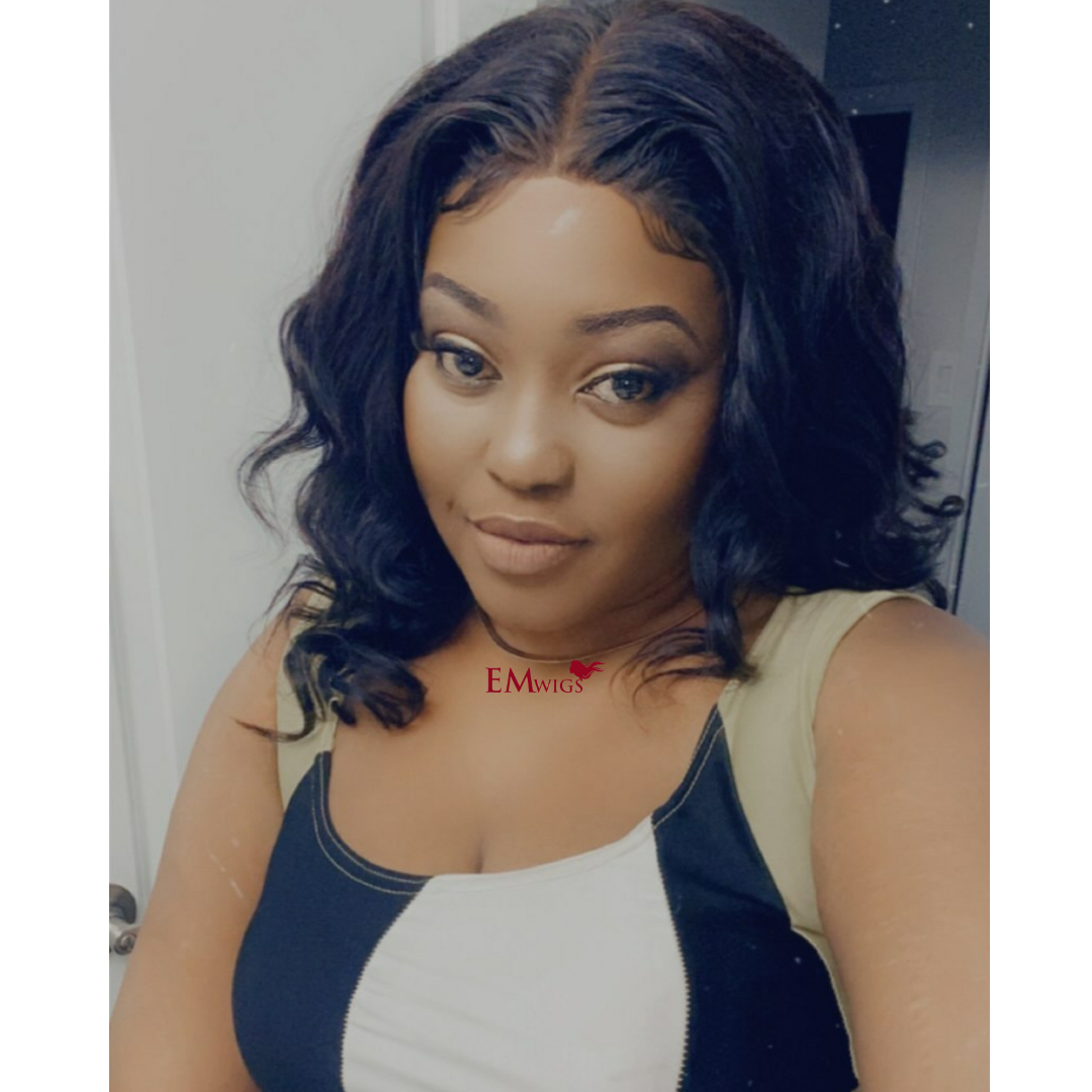 Bouncy Curly Wig | Bouncy Curly Closure Wig | EM Wigs
