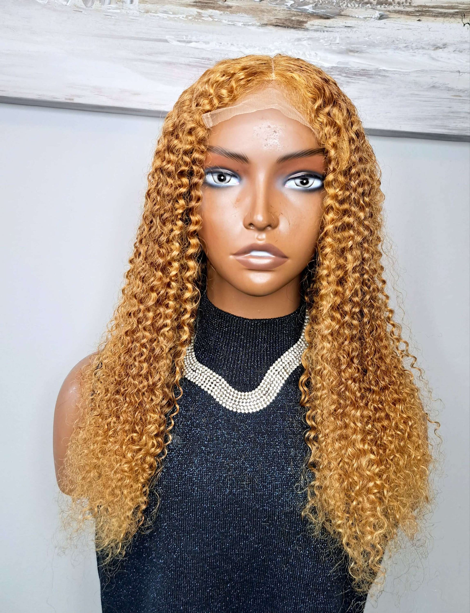 Real Human Hair Extensions | Curly Closure Wig | EM Wigs
