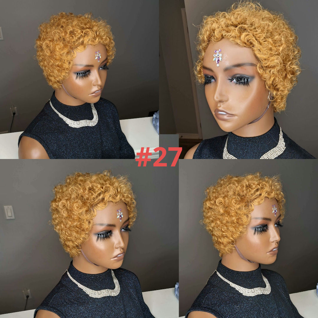 Short Curly Wigs | Short Hair Wigs | EM Wigs