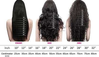 Kinky Straight Human Wig | Kinky Hair Extensions | EM Wigs